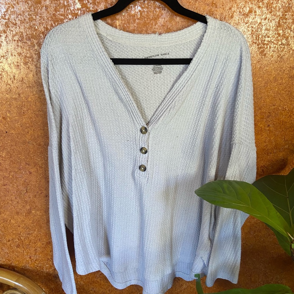 Comfy Waffle Design Sweater
